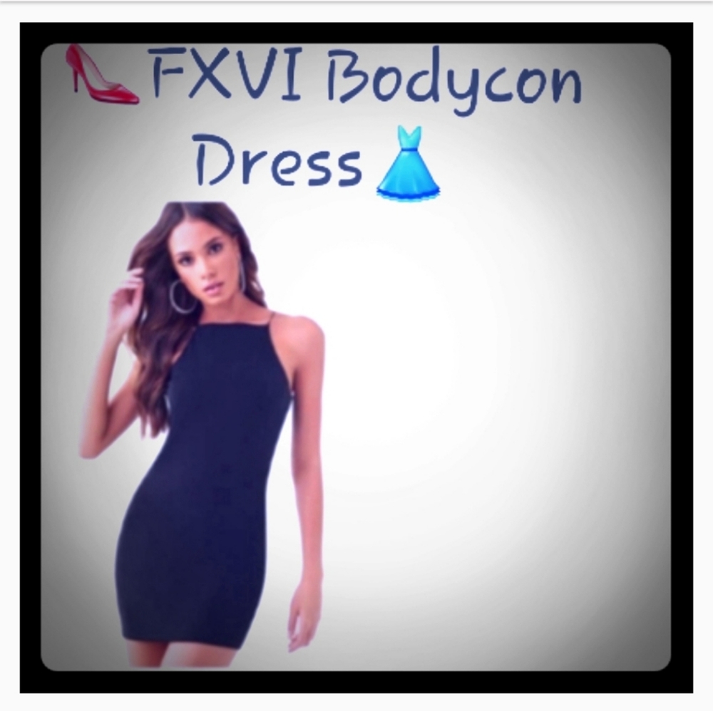 NWT Black Bodycon Dress Size M and Size L Available! - Picture 8 of 9